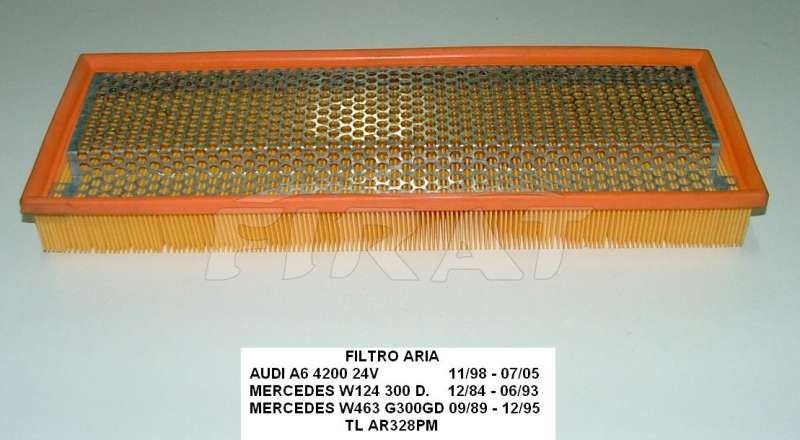 FILTRO ARIA AUDI A6 4200 - MERCEDES W463 AR328PM
